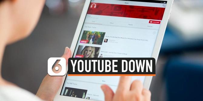 VIDEO: Tagar Youtube Down Trending, Warganet Dunia Komplain