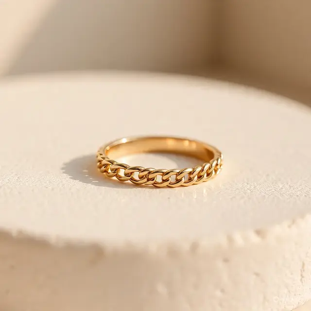 Cincin Emas Aesthetic