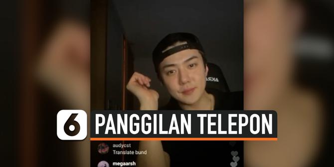 VIDEO: Sehun EXO Curhat dapat Lebih dari 100 Panggilan Telepon dari Sasaeng Fans