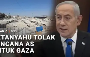 Netanyahu Tolak Rencana AS untuk Gaza