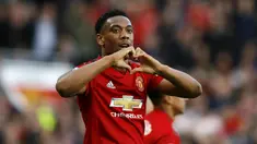 Anthony Martial - Penyerang asal Prancis itu didatangkan MU dari dari AS Monaco pada September 2015 dengan biaya 60 juta euro. Selama enam tahun membela Manchester United, penampilan Martial kerap naik turun. Teranyar sang pemain dikabarkan akan hijrah ke Inter Milan. (Foto: AP/Martin Rickett)