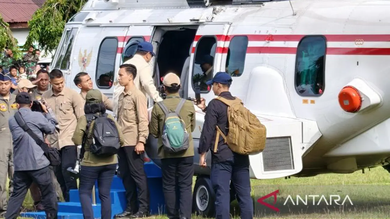 Prabowo Bertolak ke Aceh Tamiang