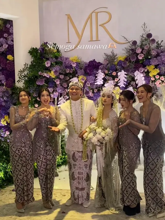 Gaya 3 Diva Idol Tiara Andini, Keisya Levronka, dan Ziva Magnolya Jadi Bridesmaid Pernikahan Mahalini & Rizky Febian