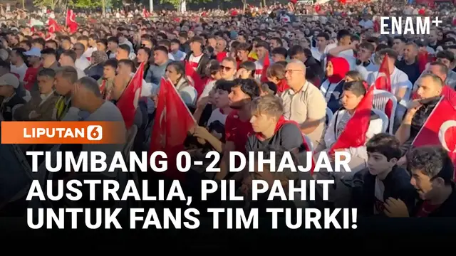 Tumbang 0-2 Dihajar Australia, Pil Pahit untuk Fans Tim Turki!