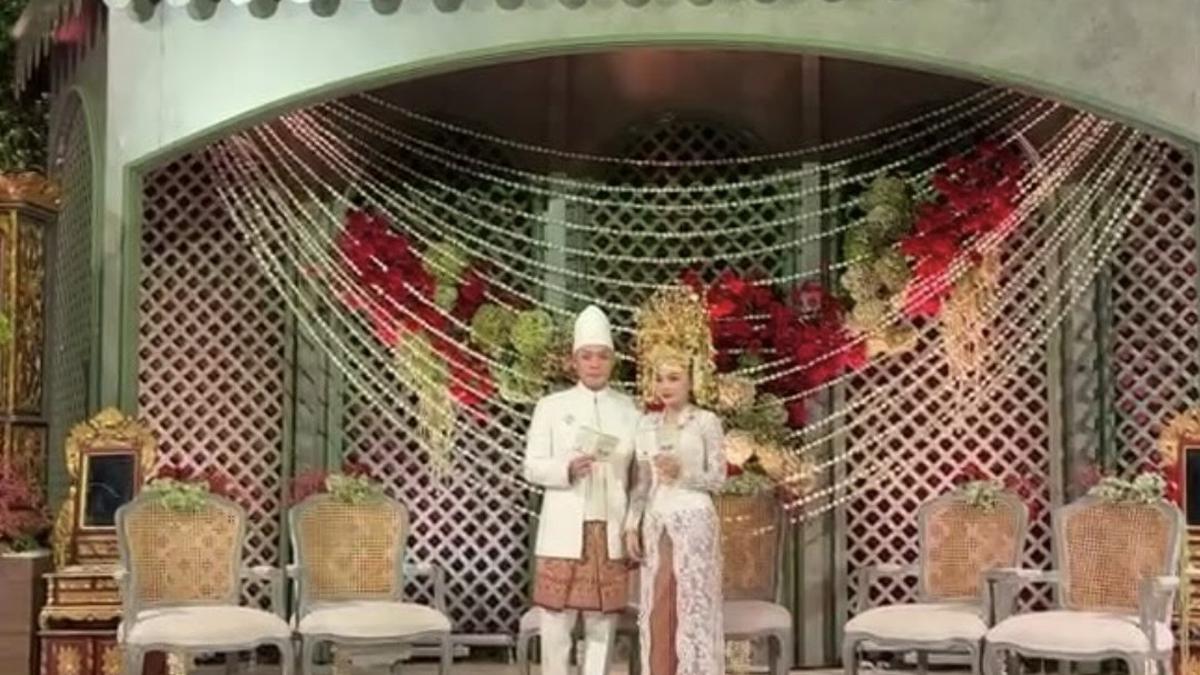 Momen Megah Pernikahan Rasyid Rajasa dan Tamara Kalla dengan Sentuhan Adat Palembang, Dihadiri Banyak Tokoh Politik