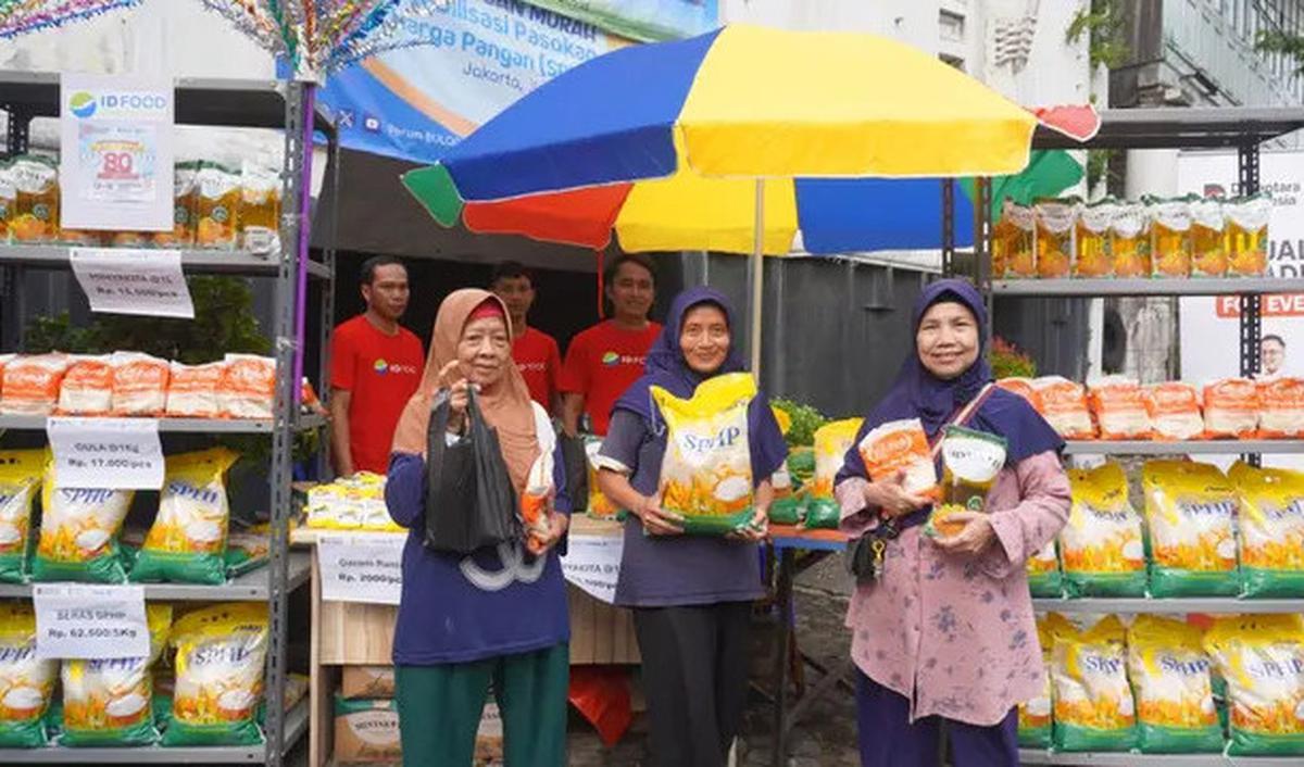 BUMN Jual Sembako Murah di 80 Titik Jelang HUT ke-80 RI