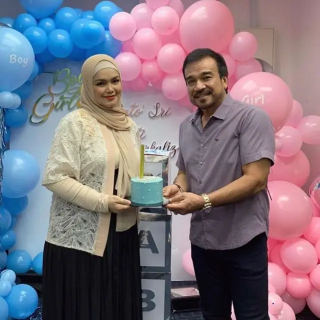 6 Momen Baby Shower Siti Nurhaliza, Disiarkan Live dan Ungkap Gender Sang Bayi