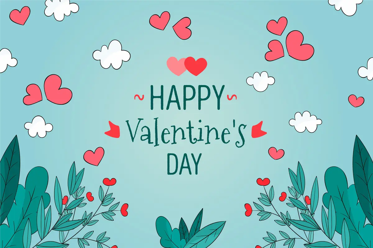 Ilustrasi kata-kata ucapan selamat Hari Valentine