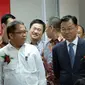 Menkominfo, Rudiantara bersama CEO Huawei Indonesia, Sheng Kai, saat peresmian Pusat Inovasi Kominfo-Huawei di kantor pusat Huawei Indonesia, di Jakarta, Selasa (19/1/2016). (Jeko Iqbal/Liputan6.com)