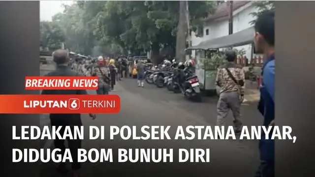 Terjadi sebuah ledakan di Polsek Astana Anyar Bandung. Dugaan Sementara ledakan berasal dari bom bunuh diri.