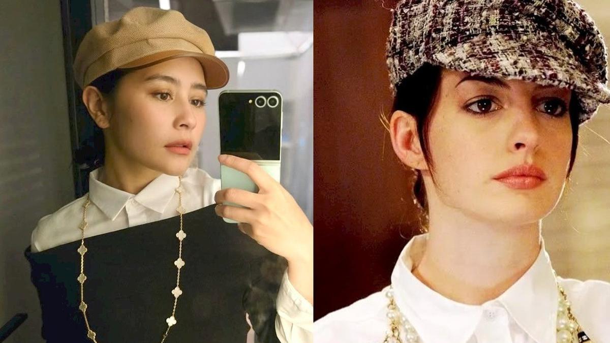 6 Potret Memukau Prilly Latuconsina Duplikasi Gaya Ikonik Anne Hathaway di The Devil Wears Prada