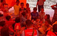 BNPB dan Pertamina Gelar Trauma Healing Interaktif untuk Anak Korban Banjir Aceh Tamiang