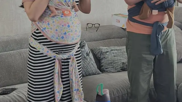 Steffi Zamora saat Mengikuti Kelas New Born bersama suami. [@bumpilpamil.id]