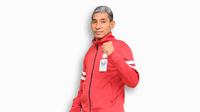 Atlet Para-Tenis Meja Indonesia David Jacobs. (Foto: NPC Indonesia)