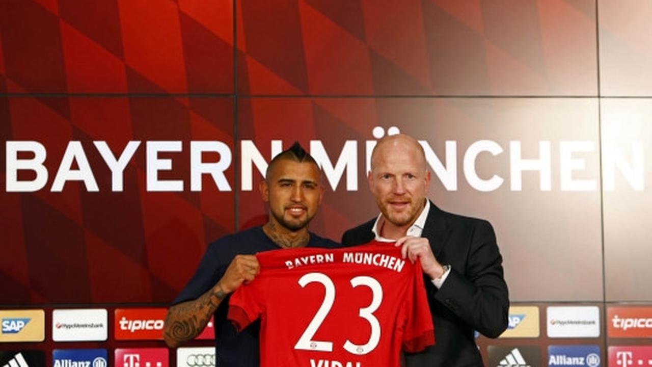 Semringah Arturo Vidal resmi berkostum Bayern Munich