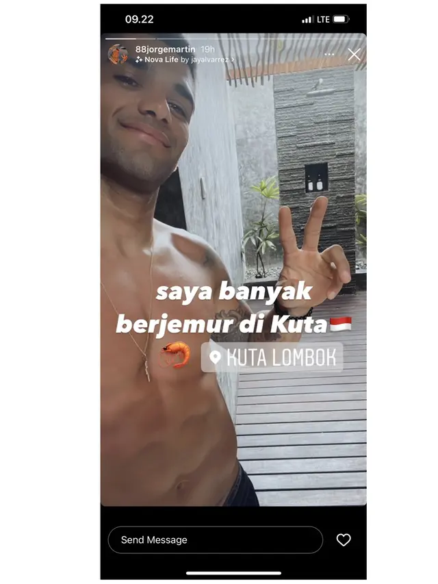10 Momen Unik Pembalap MotoGP di Lombok, Banyak Kejadian Seru