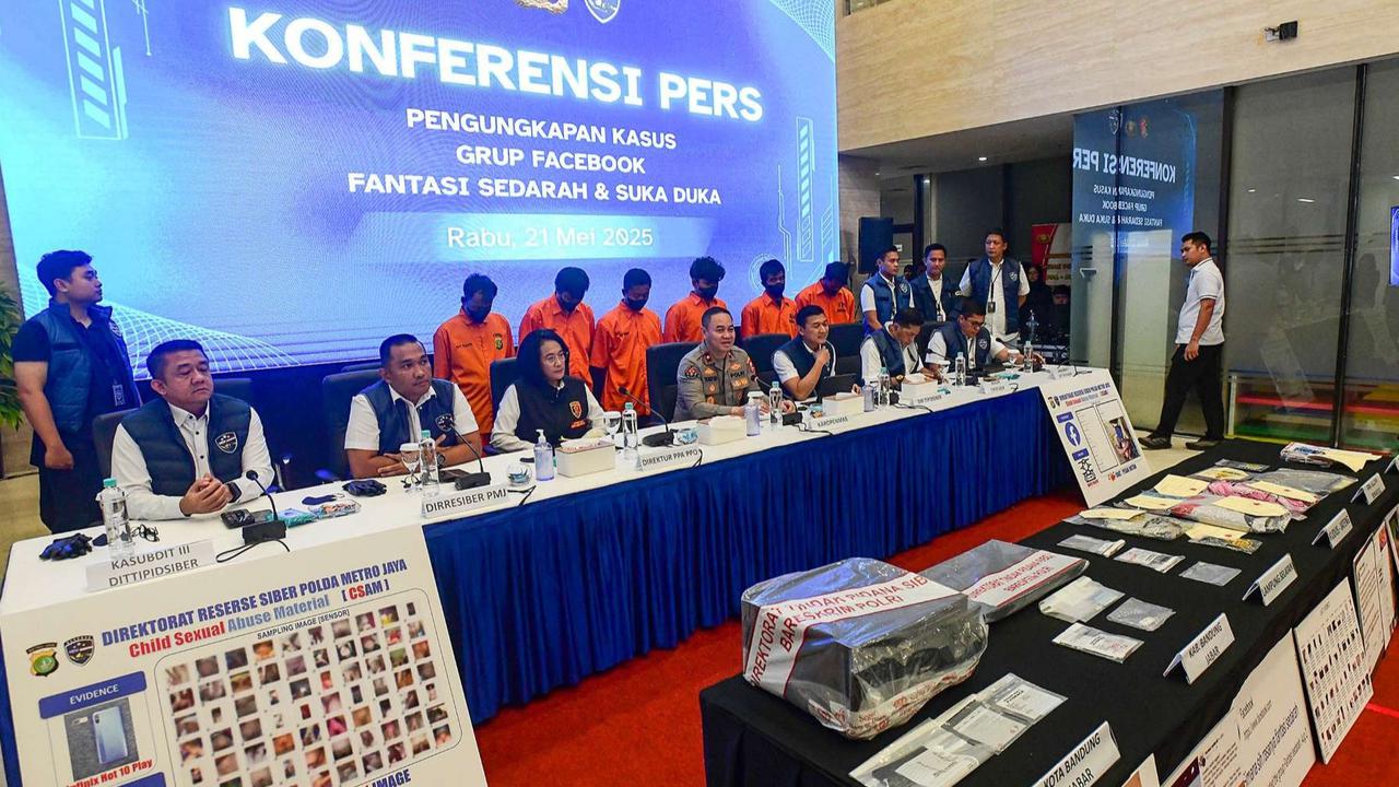 Dijerat Pasal Berlapis, Enam Tersangka Grup Facebook Fantasi Sedarah Terancam 15 Tahun Penjara hingga Denda Miliaran