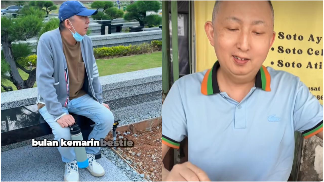 Fanny Kondoh mengungkapkan bahwa suaminya, Papa Udon, telah berjuang melawan penyakit kanker selama lima tahun sebelum akhirnya meninggal dunia (Tangkapan Gambar TikTok @fannykondoh)