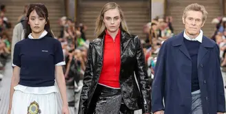 Miu Miu mempersembahkan koleksi Spring Summer 2025 selama Paris Fashion Week, yang kembali membawa para tamu ke rumahnya di Palais D'Iena. Koleksinya merupakan gabungan dari segala sesuatu yang kami sukai dari Miu Miu, keceriaan, kemudaan, dan kepekaan trendi yang menyenangkan