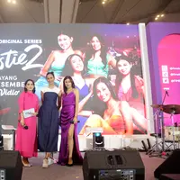 Aurra Kharisma bermain di Vidio series Bestie 2, dia pun mengaku banyak pelajaran yang didapatkannya [Fimela.com/Adrian Putra]