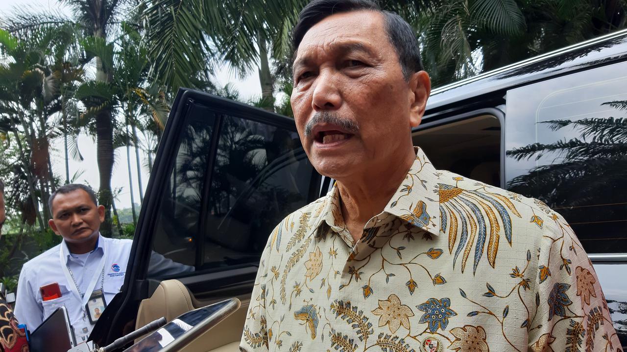 Menteri Koordinator Bidang Kemaritiman dan Investasi Luhut Pandjaitan.