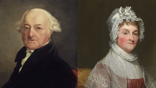 John dan Abigail Adams (Creative Commons / Wikimedia)
