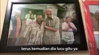 Gubernur Jawa Tengah Ganjar Pranowo mengenang sahabat kecilnya Kamso yang berpulang. (Foto: Instagram/ganjar_pranowo)