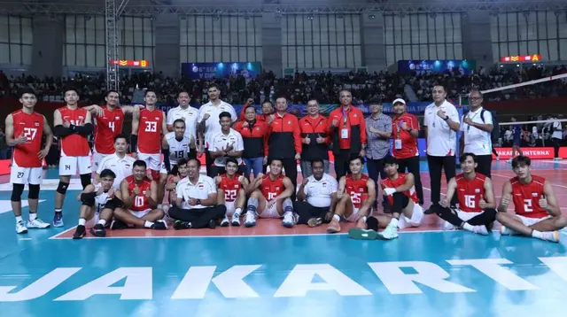 Menuju Asian Games 2026, PBVSI Coret 6 Pemain Timnas Voli Putra Indonesia