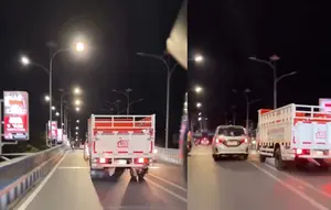 Truk Koperasi Merah Putih Diduga Ngebut dan Ugal-ugalan di Lampung