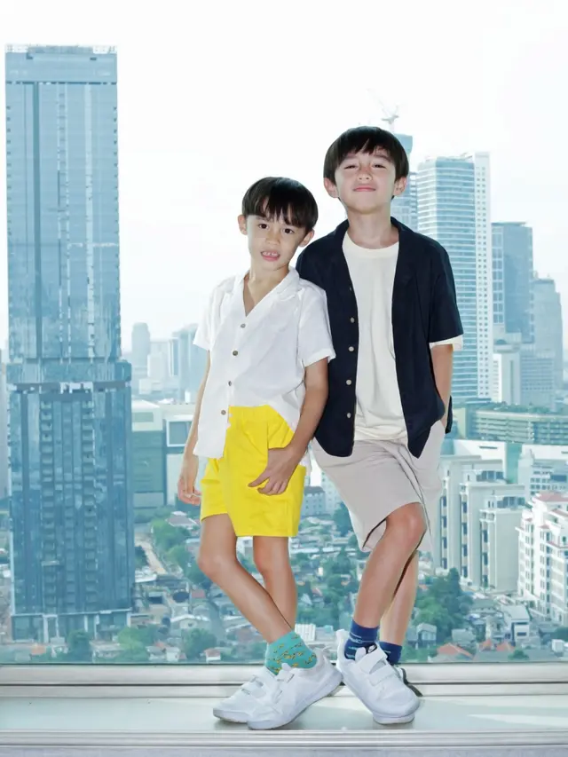 Foto liburan keluarga