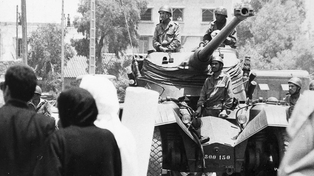 Upaya kudeta dilakukan berkali-kali atas kekuasaan Raja Maroko Hassan II. Salah satunya pada 1971 (Laurent Rebours/AP)
