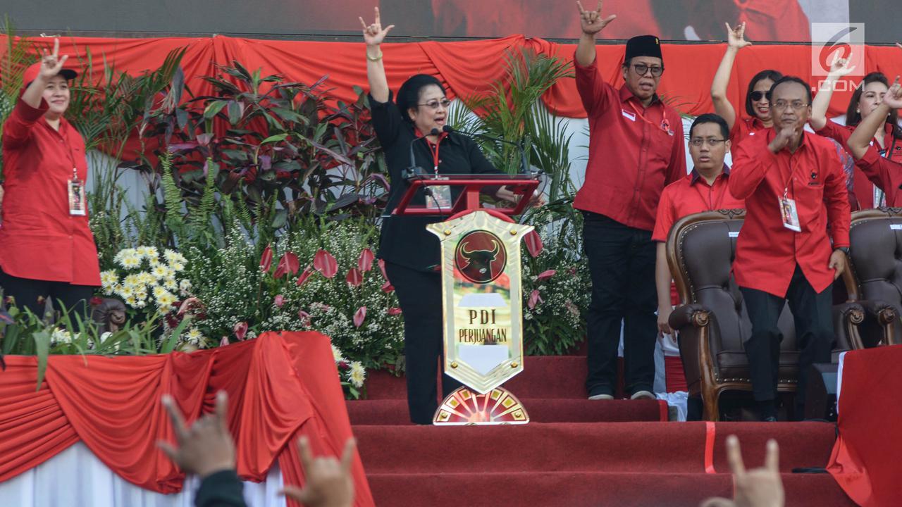 Pidato Megawati saat Apel Siaga PDI Perjuangan