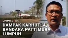 Kabut Asap Karhutla Ganggu Penerbangan di Bandara Pattimura