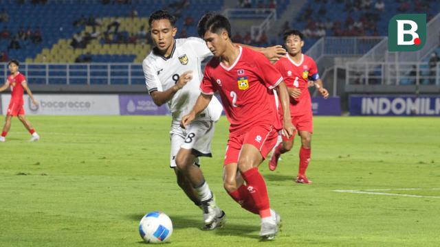 Foto: Timnas Indonesia U-23 Vs Laos Grup J Kualifikasi Piala Asia U-23 2026