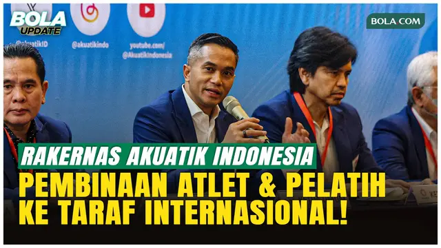 Akuatik Indonesia Genjot Standar Pelatih & Sport Science di Rakernas 2026