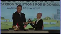 Chevron New Ventures Pte Ltd dan PT Pertamina (Persero) menjalin kerja sama untuk menjajaki potensi peluang bisnis rendah karbon di Indonesia melalui penandatanganan Nota Kesepahaman (MoU).