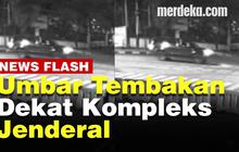 VIDEO : Mengerikan Pengendara Fortuner Umbar Tembakan Dekat Kompleks Jenderal Polri