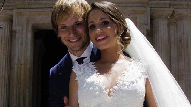 Ivan Rakitic Spends Transfer Deadline Day With Wife Raquel Mauri As He Waits For New Barcelona Contract With Premier League Clubs Chasing Croatian Midfield Star