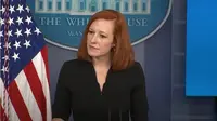 Jubir Gedung Putih, Jen Psaki, bahas posisi pemerintahan Joe Biden terkait krisis Israel-Palestina. Dok: White House