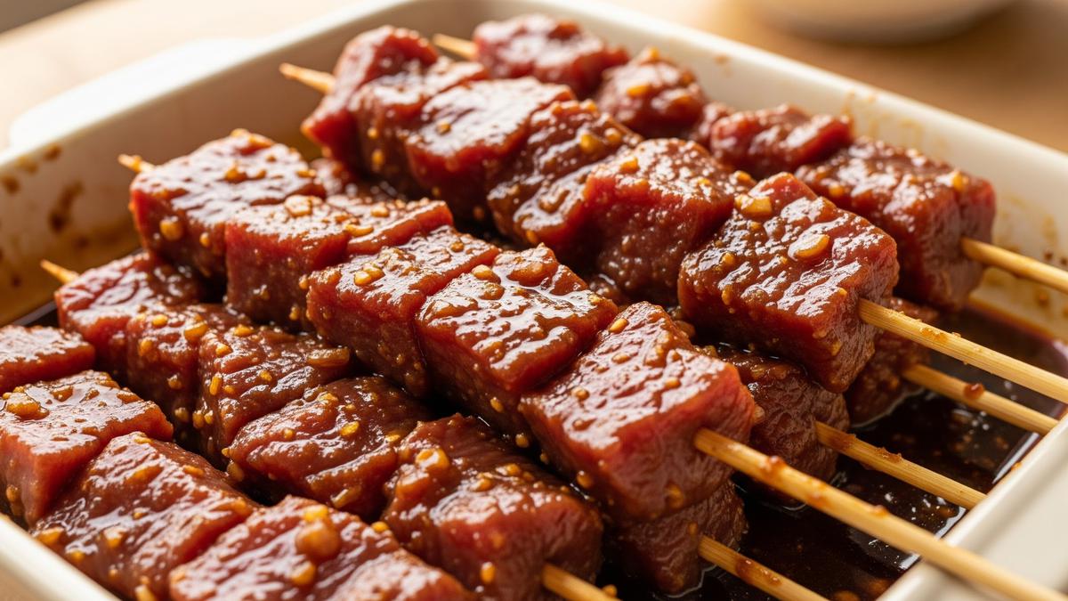 Tips Marinasi Sate Sapi Agar Bumbu Meresap Sampai ke Dalam