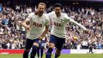 Tottenham Hotspur berhasil merebut tiga poin penuh berkat kemenangan 1-0 atas tamunya Burnley di pekan ke-37 Liga Inggris, Minggu (15/5/2022) malam WIB. Spurs pun masih berpeluang lolos ke Liga Champions musim depan meski harus bersaing dengan tim sekota, Arsenal. (PA via AP/Andrew Matthews)