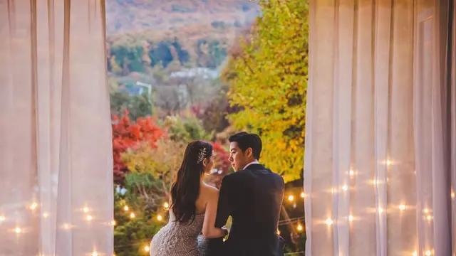 Foto pernikahan Baek Sung Hyun. (Foto: Soompi)