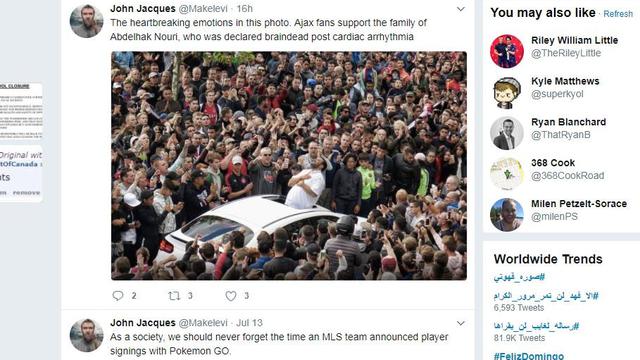 Suasana haru di depan kediaman Abdelhak Nouri