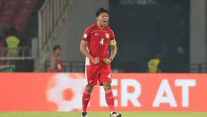 Kapten Timnas Indonesia U-23, Kadek Arel. (Bola.comAbdul Aziz)
