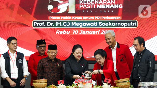 Pidato Megawati di HUT PDIP