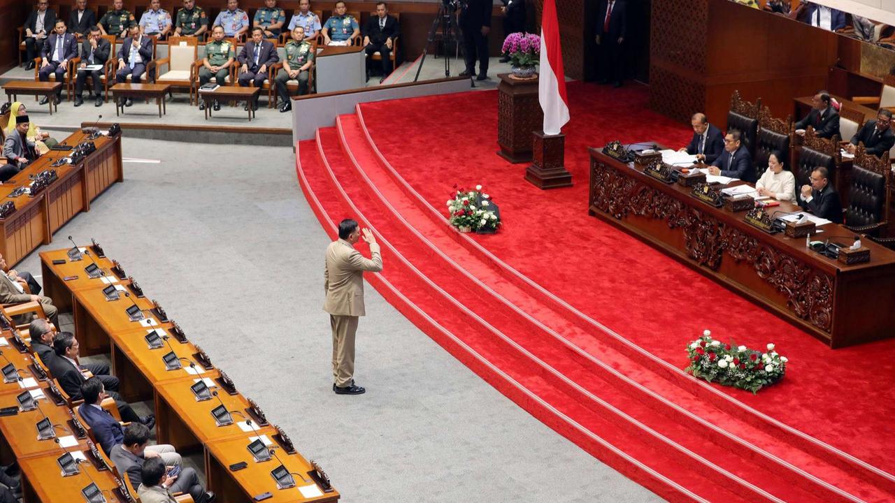 DPR Sahkan UU TNI