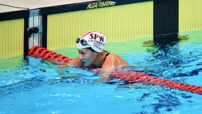 Elysha Chloe Pribadi, Renang