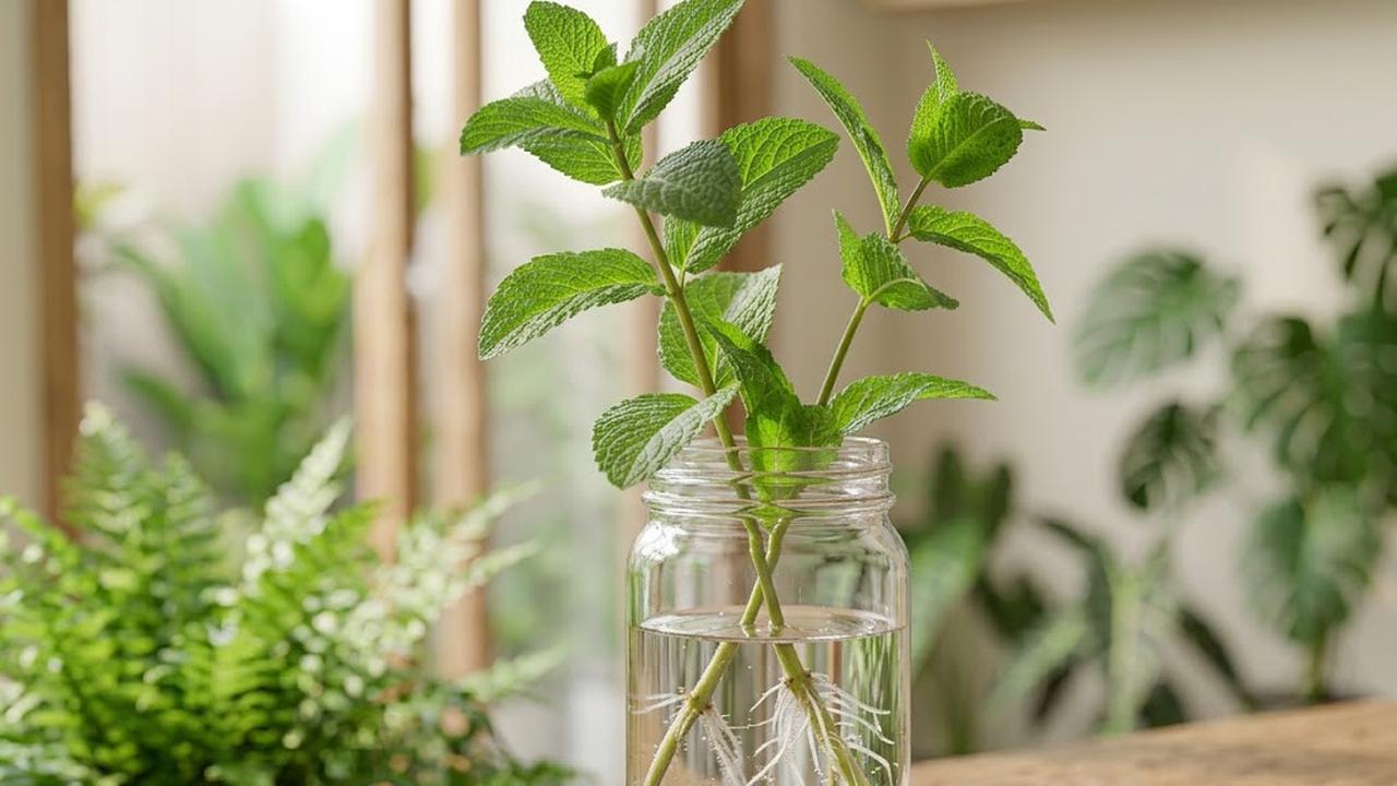 Cara Menanam Daun Mint dari Batang
