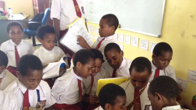 Sekolah Gratis Anak 7 Suku di Areal Freeport