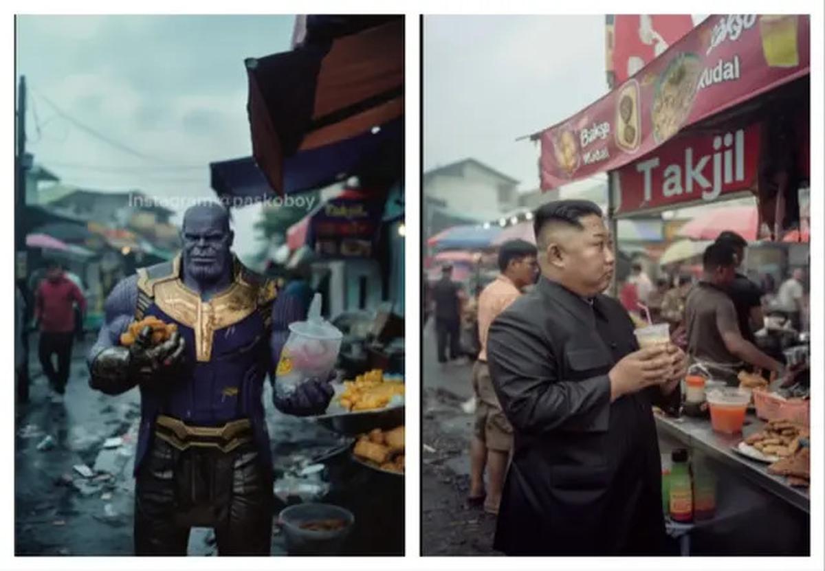 Konten Kreator Paskoboy Bikin Video AI Lionel Messi, Putin, hingga Dr Strange Ikut War Takjil